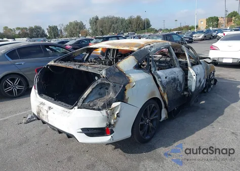 2020 Honda Civic Sport из США, поврежденный, VIN 19XFC2F86LE205439